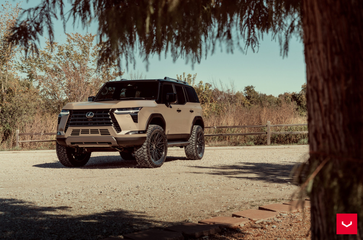 Lexus GX 500 Custom Wheels - HF6-5 by Vossen - Gloss Black